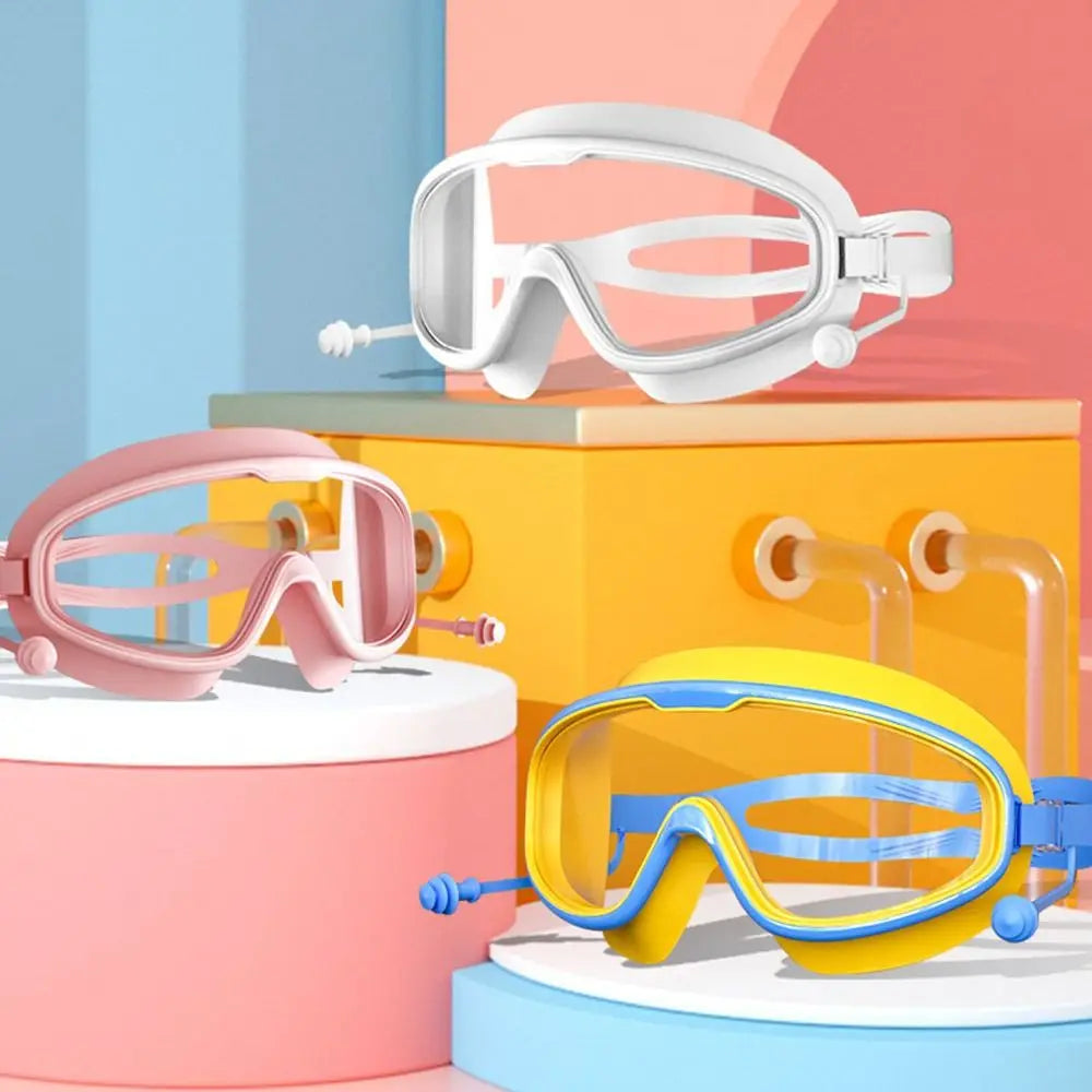 Goggles for Kids Toddler 3-15, anti Fog No Leak Clear Swim Goggles for Boys Girls Pool Beach Swimming Goggles