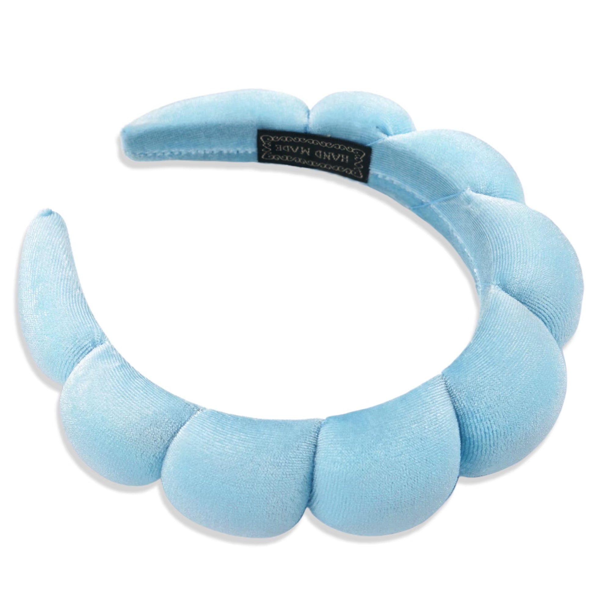 Spa Puffy Headband for Women - Sponge Headbands for Skincare, Face Washing, Makeup Removal, Shower, Hair Accessories